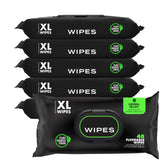 100% Plant Based Flushable Wipes Biodegradable, Plastic Free, Eco Friendly, 48 Count