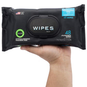 100% Plant Based Flushable Wipes Biodegradable