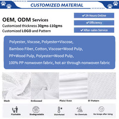100% Plant-Based Flushable Wipes - Biodegradable, Plastic-Free, and Eco-Friendly