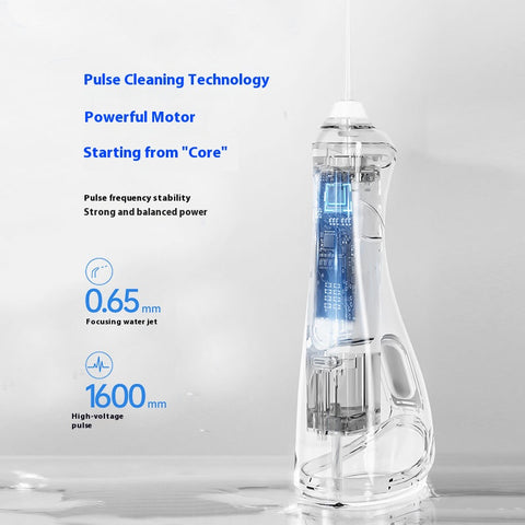 Portable Cordless Water Flosser 3 Modes Oral Irrigator for Teeth & Gums, Travel & Home Use