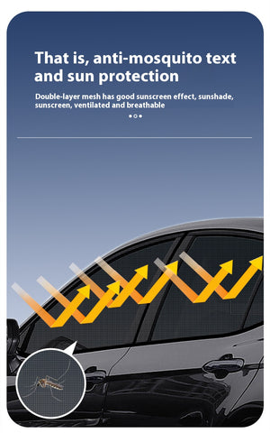 Retractable Windshield Sunshade  Foldable Car Sun Visor, UV/Heat Block, Portable Storage