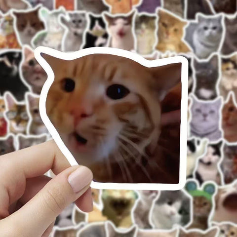 Cute Cat Stickers Pack