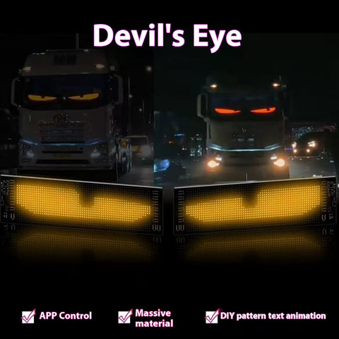 Bluetooth Car LED Display  App Controlled, Flexible Scrolling Message Sign for Windows