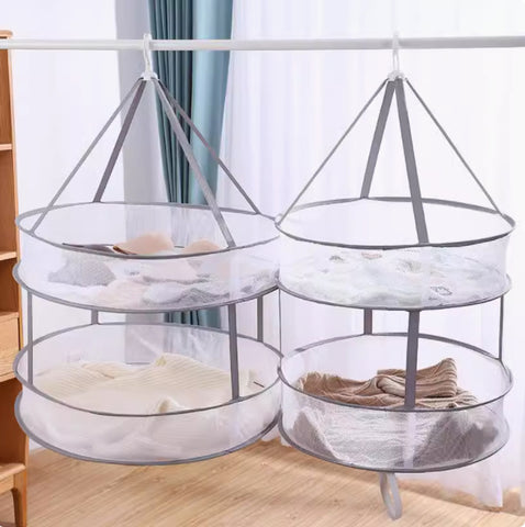 Foldable Laundry Drying Net Anti Deformation Mesh for Sweaters, Lingerie & Delicates
