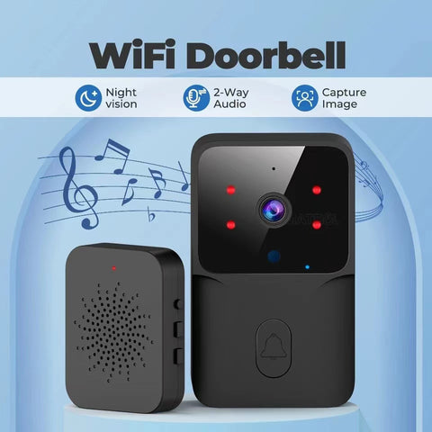 Smart WiFi Intercom System  Low Power, Two Way Audio, App Control for Home/Office