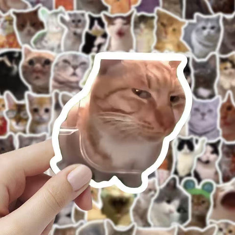 Cute Cat Stickers Pack