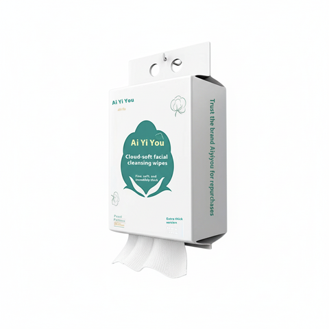 Cloud Soft Disposable Facial Towels 150Count, Ultra Gentle 100% Cotton Dry Wipes for Daily Cleansing