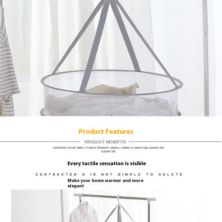 Foldable Laundry Drying Net Anti Deformation Mesh