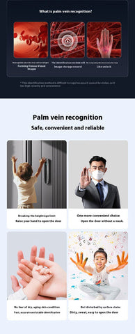Smart Face Recognition Door Lock – Biometric Entry, App Control, Keypad & Backup Keys