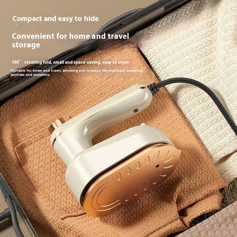 Portable Handheld Garment Steamer  Fast Heating, Ceramic Soleplate, Travel & Home Use