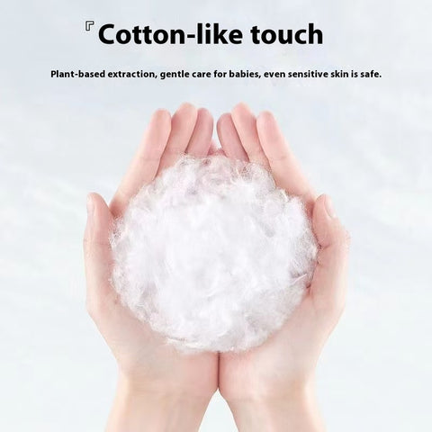 Cloud Soft Disposable Facial Towels 150Count, Ultra Gentle 100% Cotton Dry Wipes for Daily Cleansing
