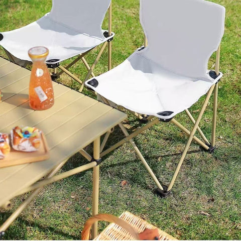 Heavy-Duty Folding Fishing & Camping Chair – Portable Ergonomic Outdoor Chair with Thickened Bracket, Large Armrests & Lightweight Frame, Supports up to 250 kg for Beach, Picnic & Travel