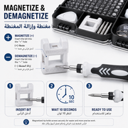 114 Piece Magnetic Screwdriver & Bit Set S2/Cr V Steel - 06 detail 03