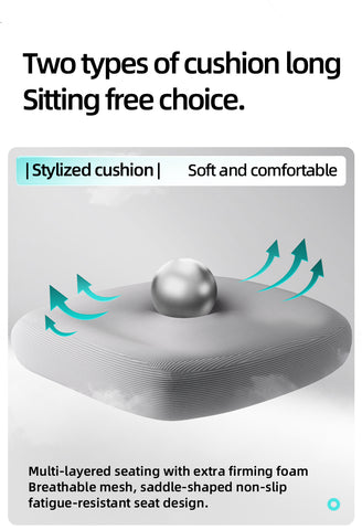 Ultimate Comfort Ergonomic Office Chair with Footrest – Breathable Mesh S‑Shaped Back, Memory Foam Seat & 3D Armrests for Home Office and Gaming