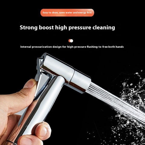 Handheld Bidet Sprayer for Toilet 304 Stainless Steel, HighDiaper Sprayer with T Valve Kit