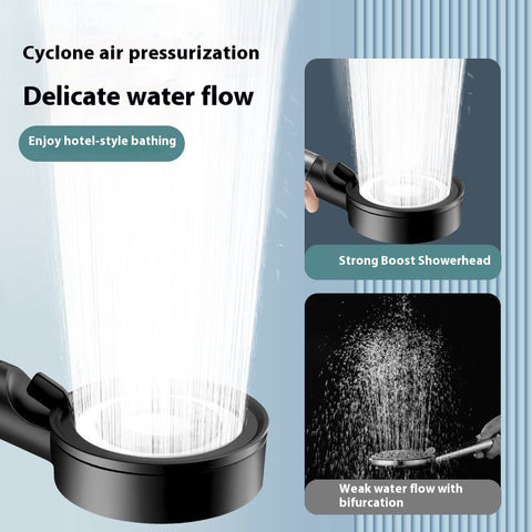 High Pressure Shower Head with Filter 5 Spray Modes, Massage & Water Purification
