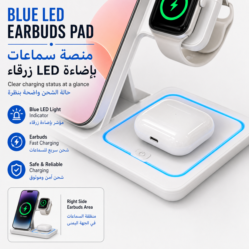 Fast Wireless Charging Stand 15W Qi Certified - 05 detail 02