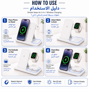 Fast Wireless Charging Stand 15W Qi Certified - 10 usage guide