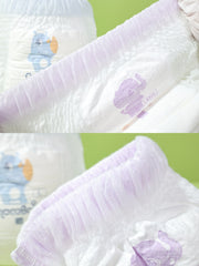 4 Packs Ultra Absorbent Baby Diapers Triple Leak Guard & Soft