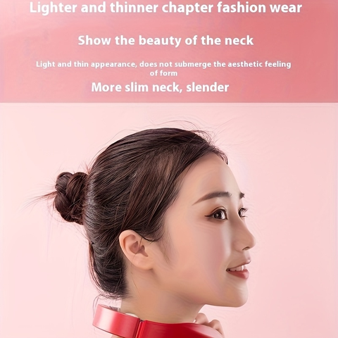 Rechargeable Electric Pulse Neck Massager Smart TENS Therapy for Neck & Shoulder Relief