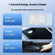 Retractable Windshield Sunshade Foldable Car Sun Visor