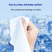Portable Cooling Wet Wipes Mini Single Use Tissues