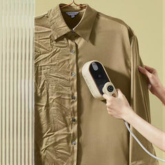 Portable Handheld Garment Steamer - Fast-Heating with Ceramic Soleplate for Travel & Home Use