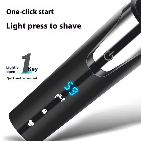 Digital Display Electric Shaver for Men  3D Floating Heads, USB Rechargeable, Smart LCD