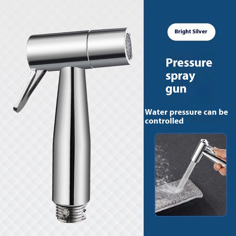 Handheld Bidet Sprayer for Toilet 304 Stainless Steel, HighDiaper Sprayer with T Valve Kit