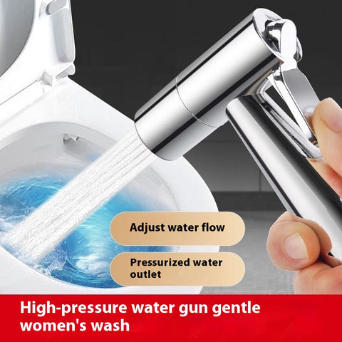 Handheld Bidet Sprayer for Toilet 304 Stainless Steel, HighDiaper Sprayer with T Valve Kit