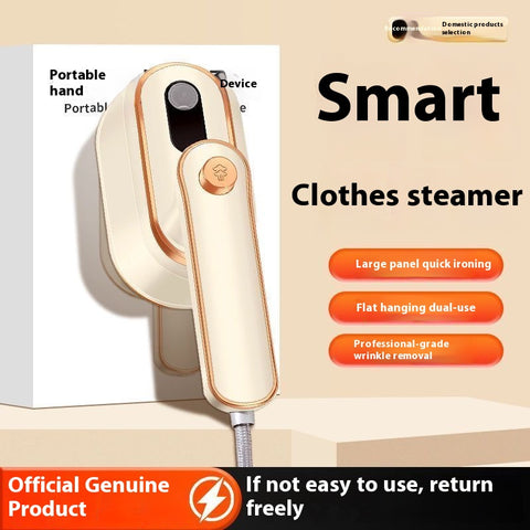 Portable Handheld Garment Steamer  Fast Heating, Ceramic Soleplate, Travel & Home Use