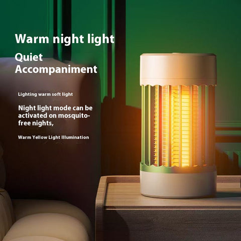 Portable USB Rechargeable Mosquito Zapper  Silent UV LED Bug Killer for Indoor/Outdoor