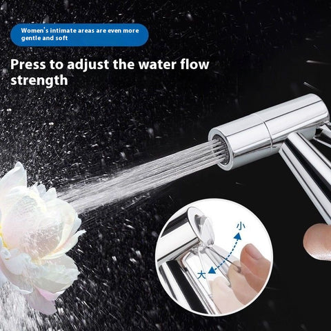 Handheld Bidet Sprayer for Toilet 304 Stainless Steel, HighDiaper Sprayer with T Valve Kit