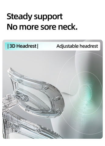 Ultimate Comfort Ergonomic Office Chair with Footrest – Breathable Mesh S‑Shaped Back, Memory Foam Seat & 3D Armrests for Home Office and Gaming