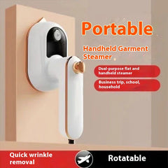 Portable Handheld Garment Steamer - Fast-Heating with Ceramic Soleplate for Travel & Home Use
