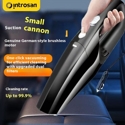 Mini Handheld Car Vacuum  High Power Suction, Compact & Lightweight for Auto Detailing