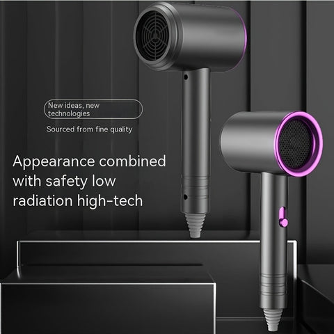 Professional Ionic Hair Dryer  High Speed Brushless, Lightweight & Quiet with Negative Ion Technology