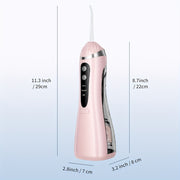 Portable Cordless Water Flosser 3 Modes Oral Irrigator