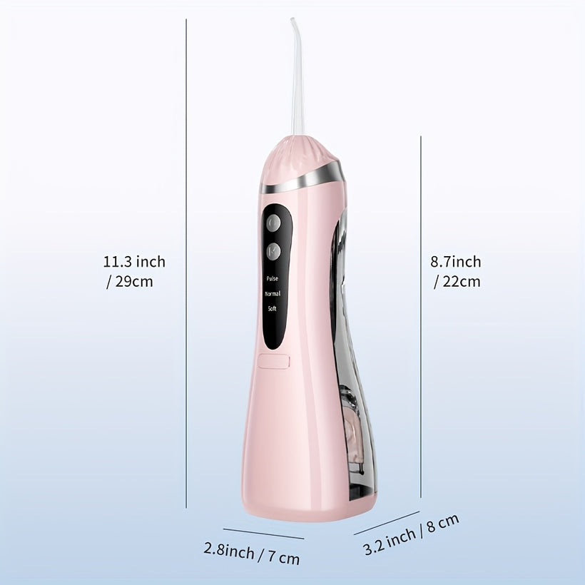 Portable Cordless Water Flosser 3 Modes Oral Irrigator