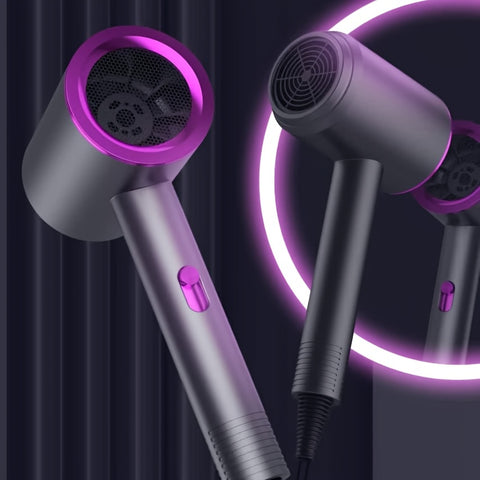 Professional Ionic Hair Dryer  High Speed Brushless, Lightweight & Quiet with Negative Ion Technology