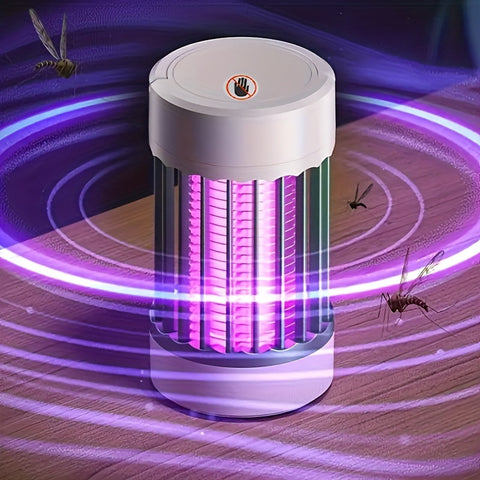 Portable USB Rechargeable Mosquito Zapper  Silent UV LED Bug Killer for Indoor/Outdoor