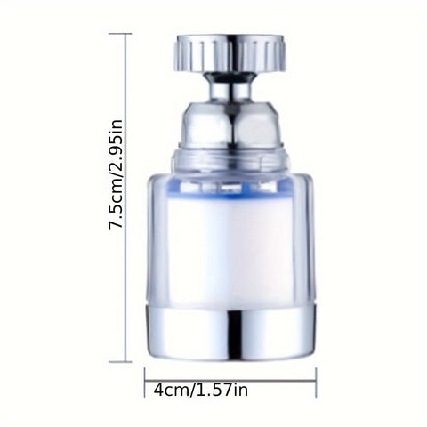 360° Swivel Anti Splash Faucet Aerator High Pressure, Water Saving Nozzle for Kitchen & Bathroom