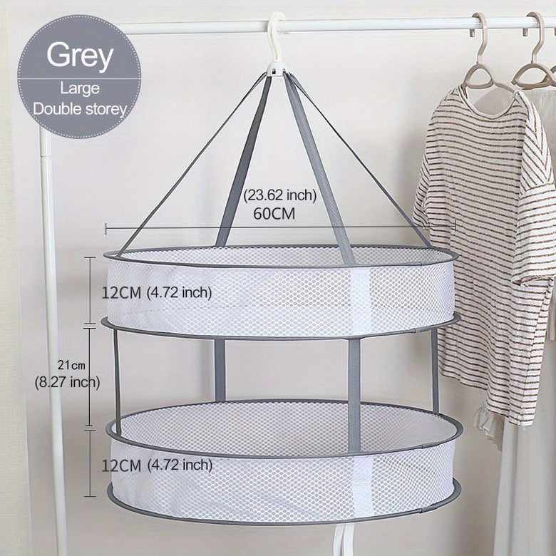 Foldable Laundry Drying Net Anti Deformation Mesh