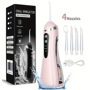 Portable Cordless Water Flosser 3 Modes Oral Irrigator