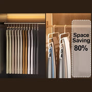 Heavy Duty 5 Tier Pants Hangers Non Slip Plastic