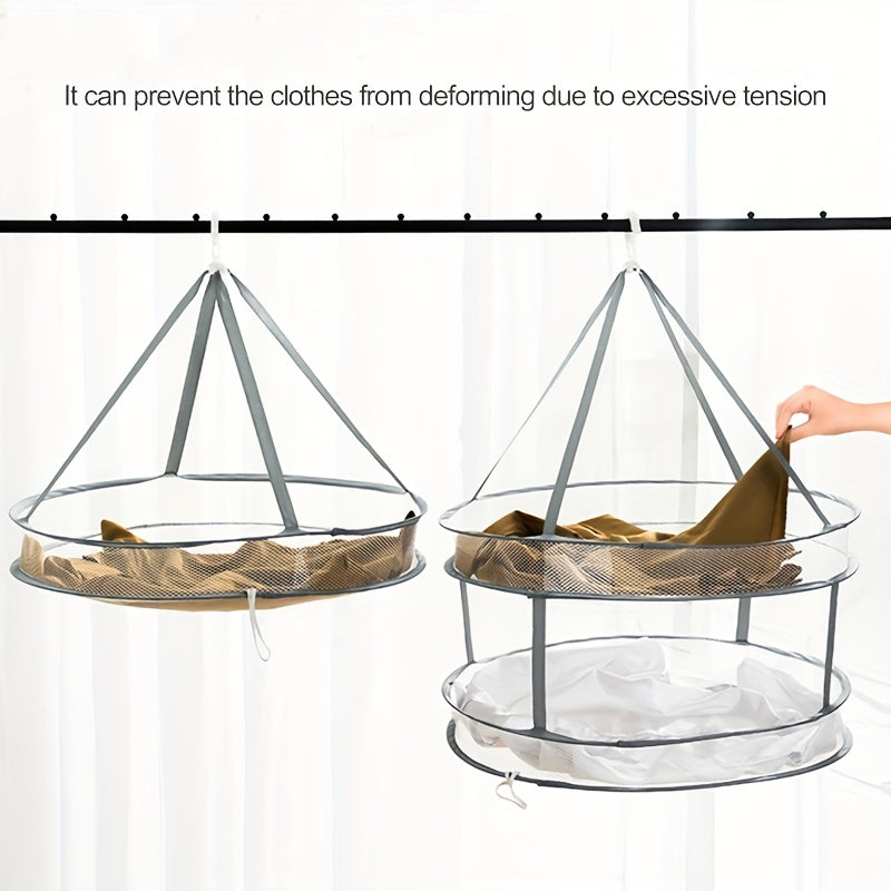 Foldable Laundry Drying Net Anti Deformation Mesh