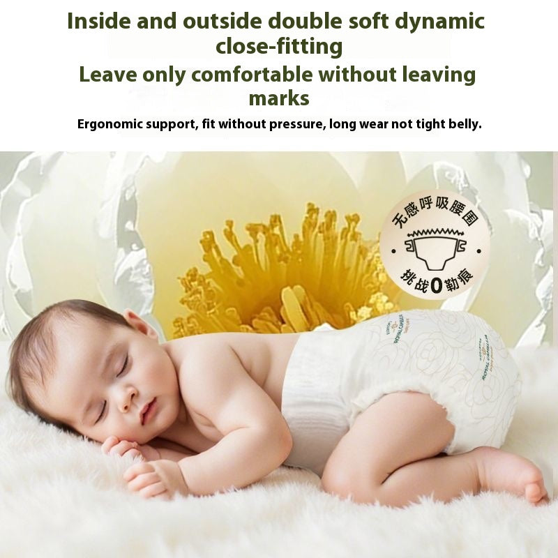 4 Packs Ultra Absorbent Baby Diapers Triple Leak Guard & Soft