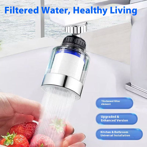 360° Swivel Anti Splash Faucet Aerator High Pressure, Water Saving Nozzle for Kitchen & Bathroom