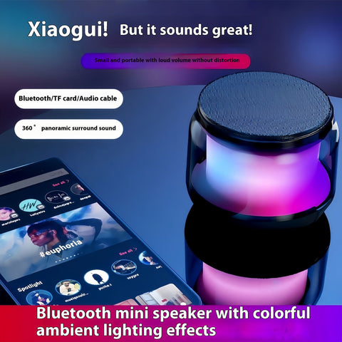 Mini Portable Bluetooth Speaker  Pocket‑Sized Wireless Speaker with Big Sound, Travel Ready