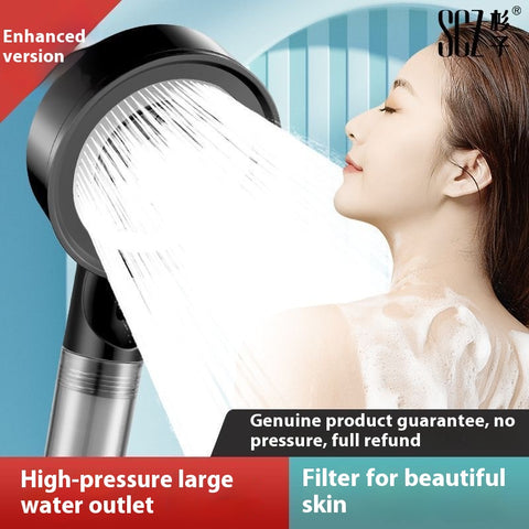 High Pressure Shower Head with Filter 5 Spray Modes, Massage & Water Purification